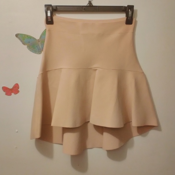 NEW BCBG MAX AZRIA BARE PINK EVELYN PEPLUM LHL3E14 - Picture 4 of 8